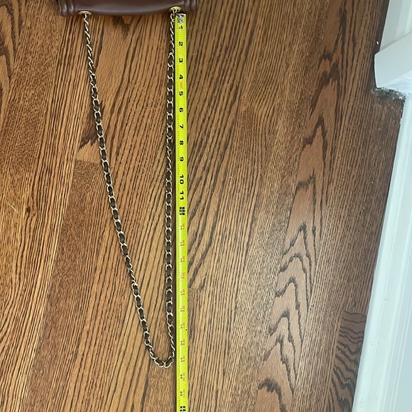 Cole Haan made in Italy leather bag with gold chain strap. - Picture 8 of 8